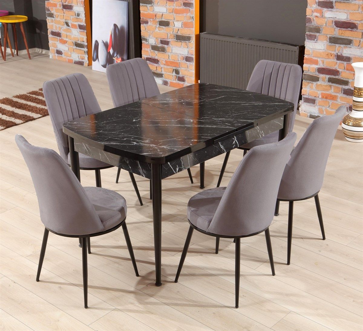 Σετ Τραπεζαρίας Majesty , 7 Τεμαχίων , All4home